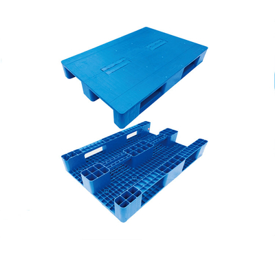 Μπλε HDPE πλαστική Nestable ανακυκλωμένη πλαστική παλέτα παλετών βαρέων καθηκόντων
