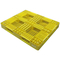 Κίτρινη Stackable ευρο- πλαστική παλέτα 1300*1200mm για τη μεταφορά