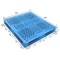 Διπλές HDPE πλευρών μεγάλου μεγέθους πλαστικές παλέτες 1200x1100mm μπλε