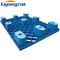 Μπλε HDPE ευρο- πλαστική βιομηχανική πλαστική παλέτα 1200 X 800 παλετών