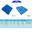SGS 1200x1200 αντιστρέψιμες πλαστικές παλέτες για τη διεθνή ναυτιλία