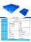 Ευρο- HDPE πλαστικών SGS CE παλετών 1300 X 1100 παλετών αντιμέτωπων διπλάσιο