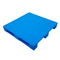 Προσαρμοσμένο HDPE παλετών 1100x1100 αποθηκών εμπορευμάτων πλαστικό μπλε παλετών