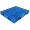Μπλε 4 HDPE παλετών εισόδων τρόπων ελαφρύς πλαστικός ενιαίος παλετών αντιμέτωπος