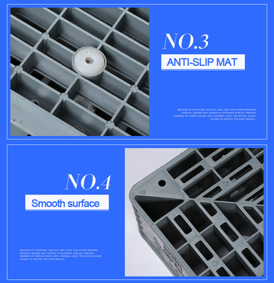 Ανακυκλώσιμες Double-Sided πλαστικές παλέτες 1400*1200 για υψηλό - παλέτες φορτίου διοικητικών μεριμνών ποιοτικών αποθηκών εμπορευμάτων